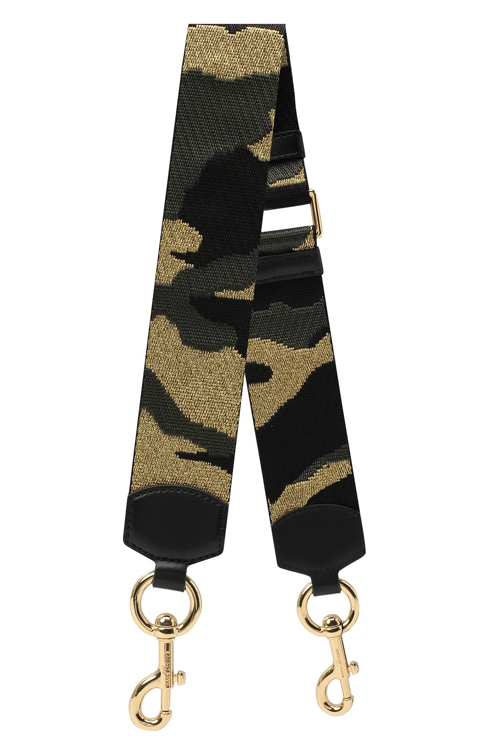 Ремень для сумки camo webbing MARC JACOBS (THE) черного цвета по цене 12850 руб., арт. M0015666, фото 1 Ремень для сумки camo webbing MARC JACOBS (THE), арт. M0015666, фото 1