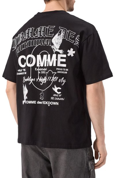 Хлопковая футболка COMME DES FUCKDOWN, арт. CFABM01542, фото 4