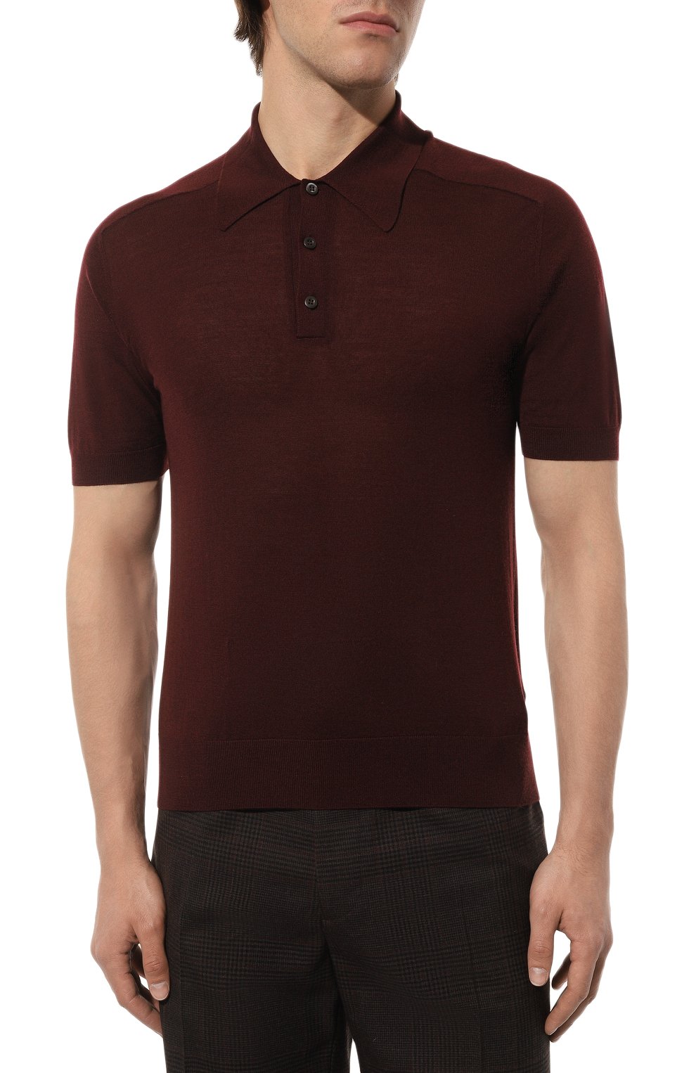 Поло из кашемира и шерсти PRADA, арт. UMB113-1W7T-F0007-202, фото 3