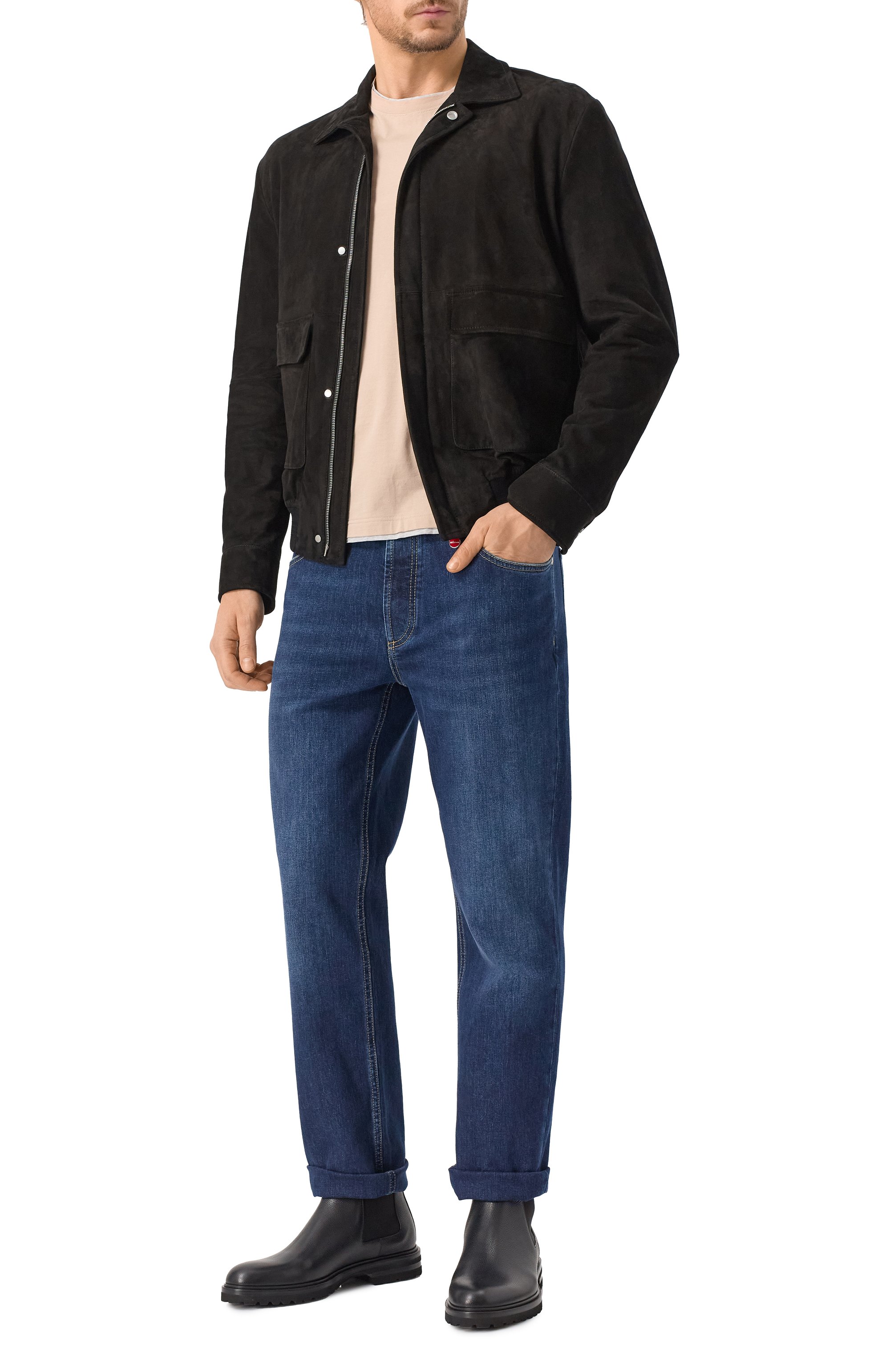 Джинсы traditional fit BRUNELLO CUCINELLI, арт. M283PB3210, фото 2