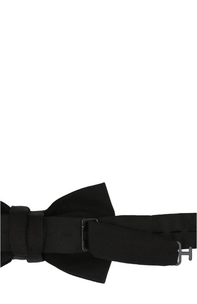 Шелковый галстук-бабочка LANVIN черного цвета по цене 15750 руб., арт. 1993/KNITTED B0W TIE, фото 3 Шелковый галстук-бабочка LANVIN, арт. 1993/KNITTED B0W TIE, фото 3