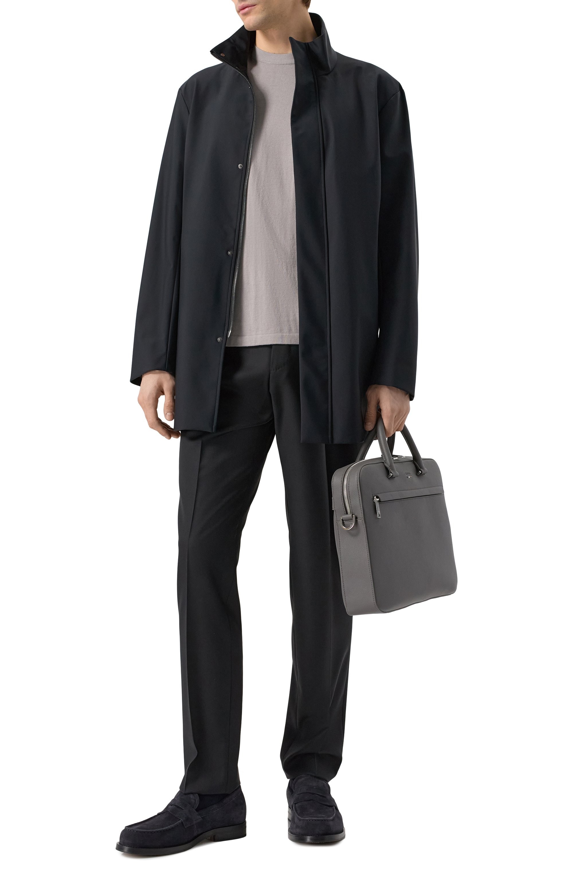 Замшевые пенни-лоферы dressletic BOSS, арт. 50536637, фото 2