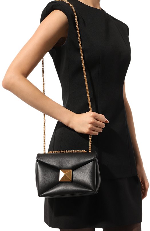 Сумка One Stud small Valentino 2W2B0K21HHX 098 Чёрный  2W2B0K21HHX 098 Фото 2