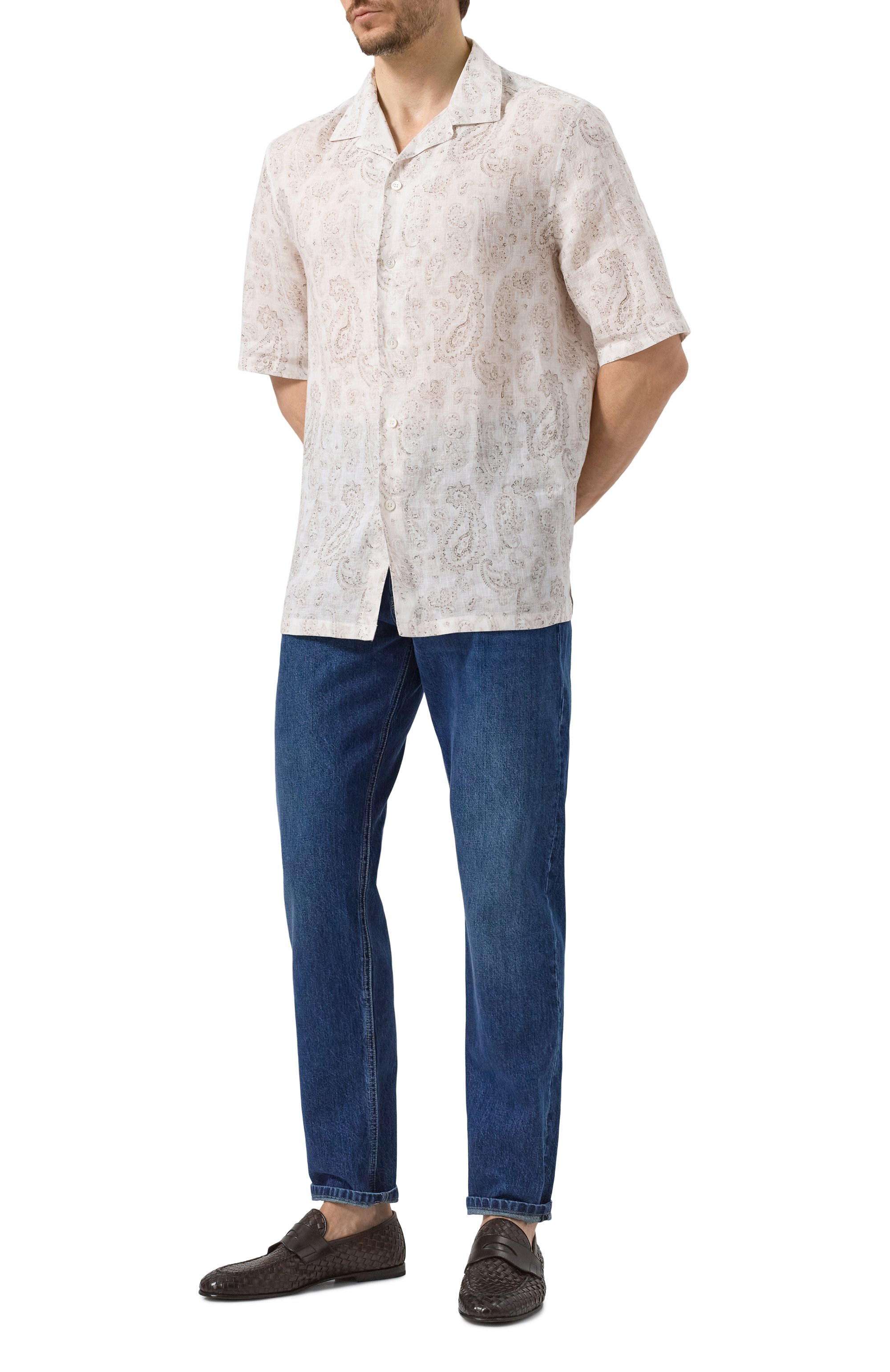 Джинсы iconic fit BRUNELLO CUCINELLI, арт. M241PB2346, фото 2