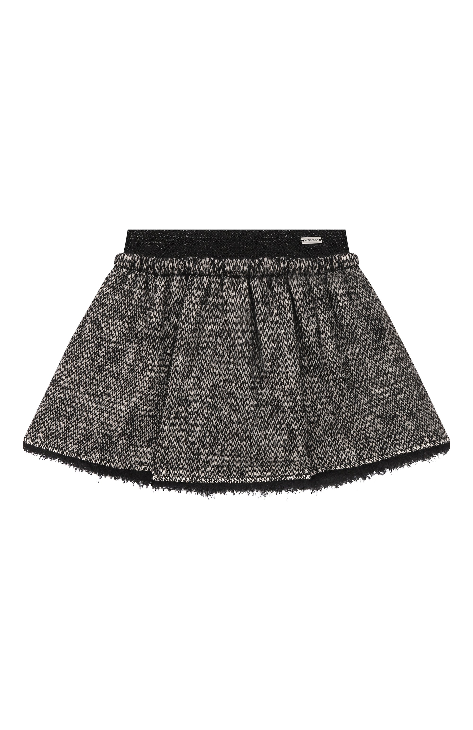 Твидовая юбка MONNALISA, арт. 41F702, фото 1