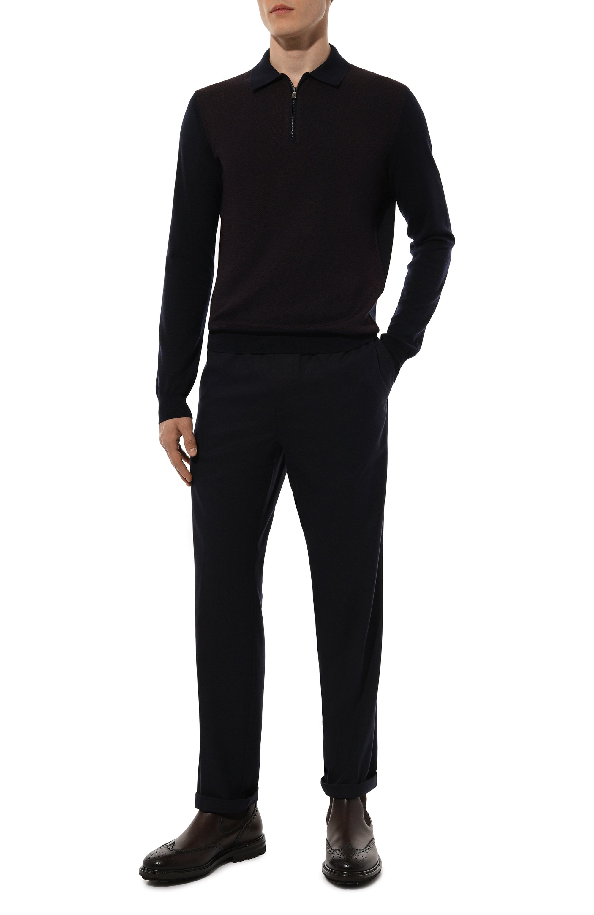 Шерстяное поло CORNELIANI, арт. 94M50X-9425188, фото 2