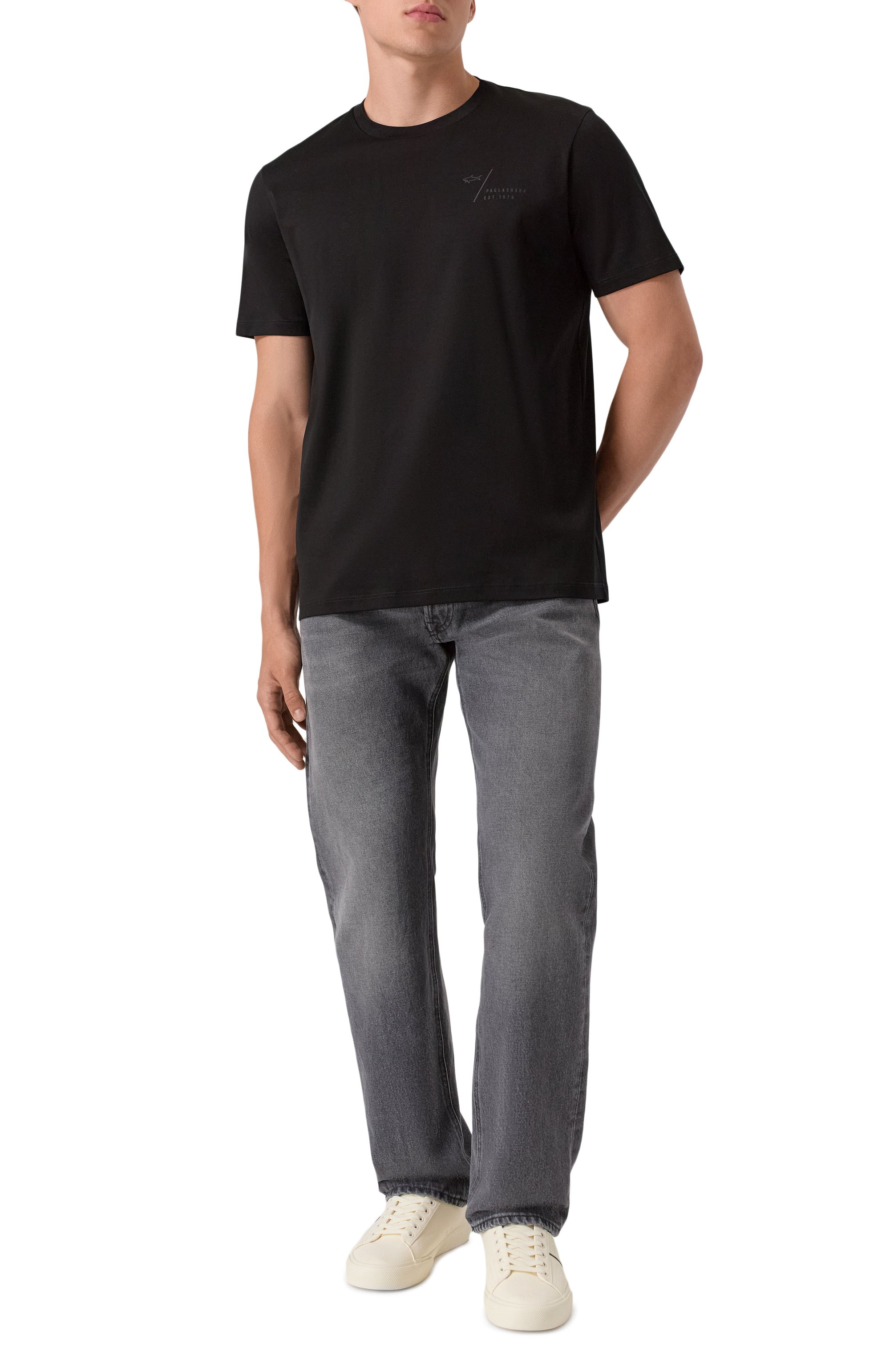 Хлопковая футболка PAUL&SHARK, арт. 15311622, фото 2
