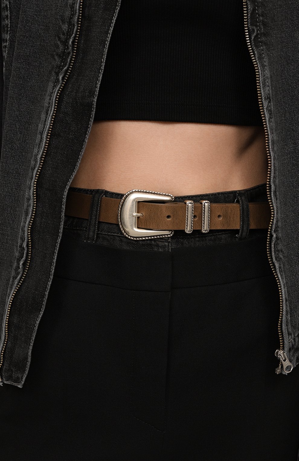 Кожаный ремень CLOSED, арт. C90114-897-22, фото 2