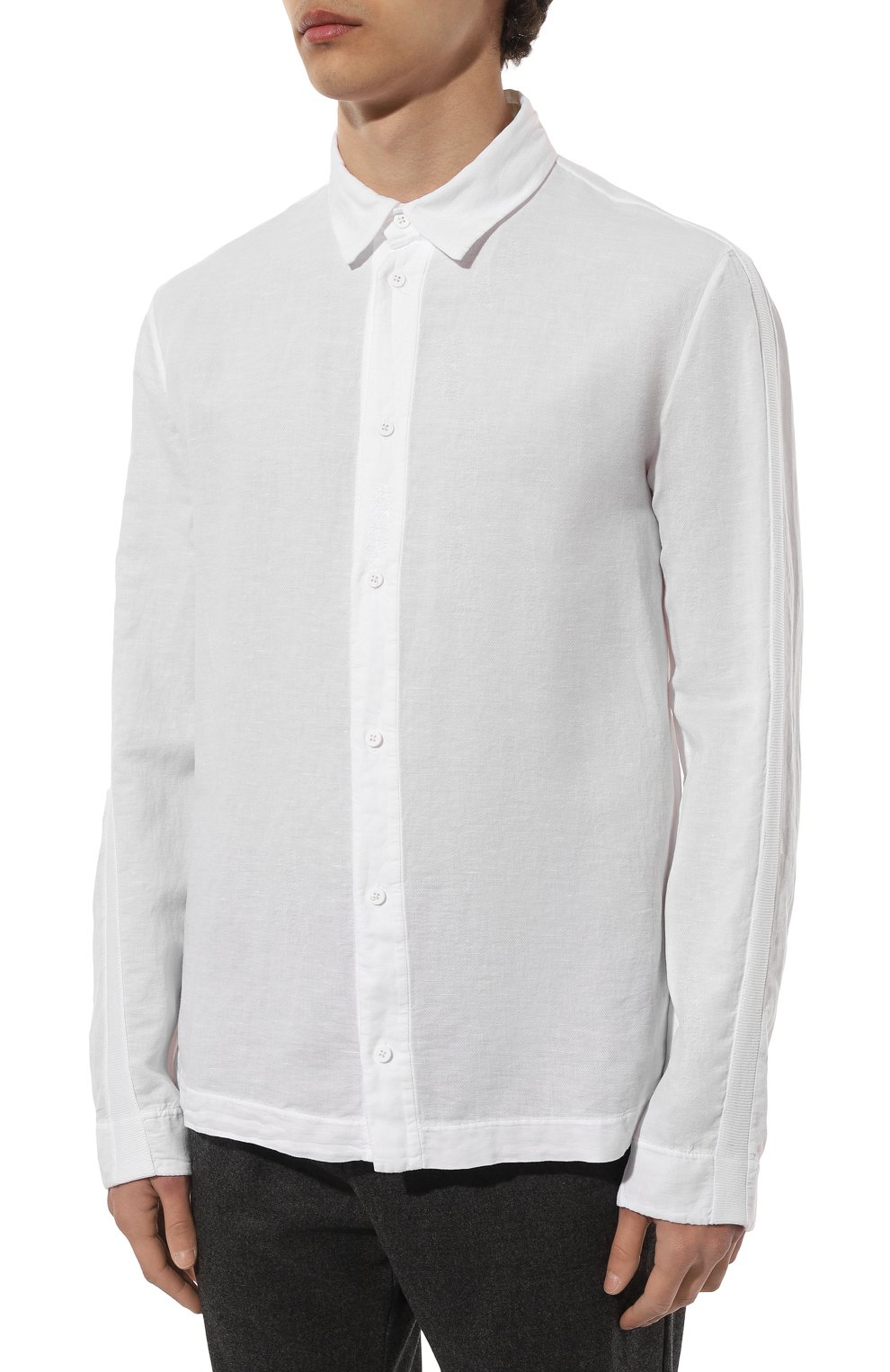 Рубашка из хлопка и льна TRANSIT, арт. CFUTRTW320, фото 3