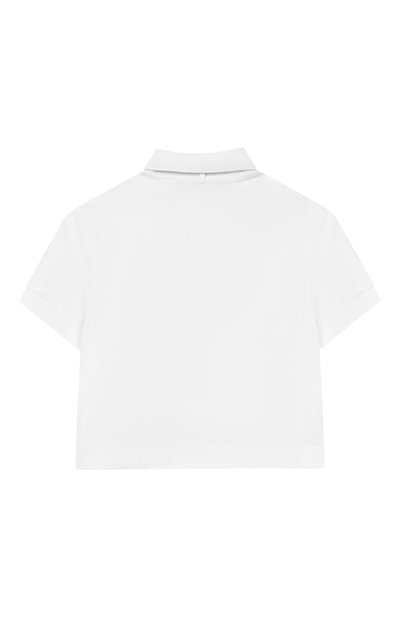 Хлопковое поло BRUNELLO CUCINELLI белого цвета по цене 38550 руб., арт. B0T81T490A, фото 2 Хлопковое поло BRUNELLO CUCINELLI, арт. B0T81T490A, фото 2