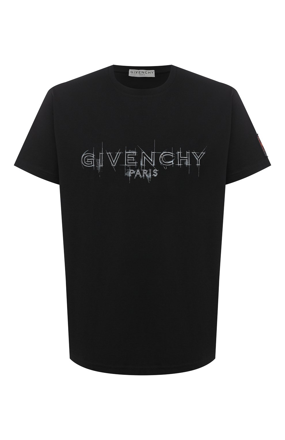 Хлопковая футболка GIVENCHY, арт. BM70ZQ3002, фото 1