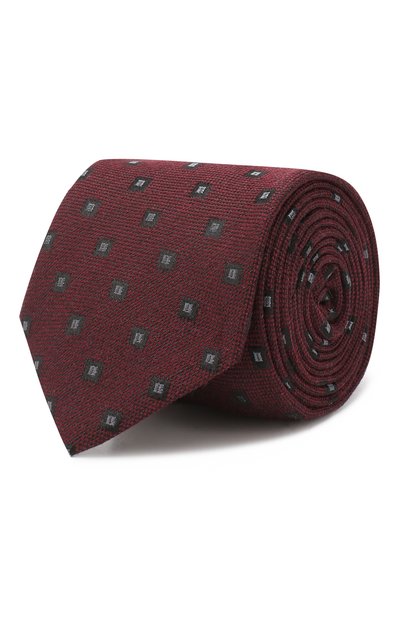 Мужской галстук из смеси шерсти и шелка CANALI, арт. 18/HJ02358