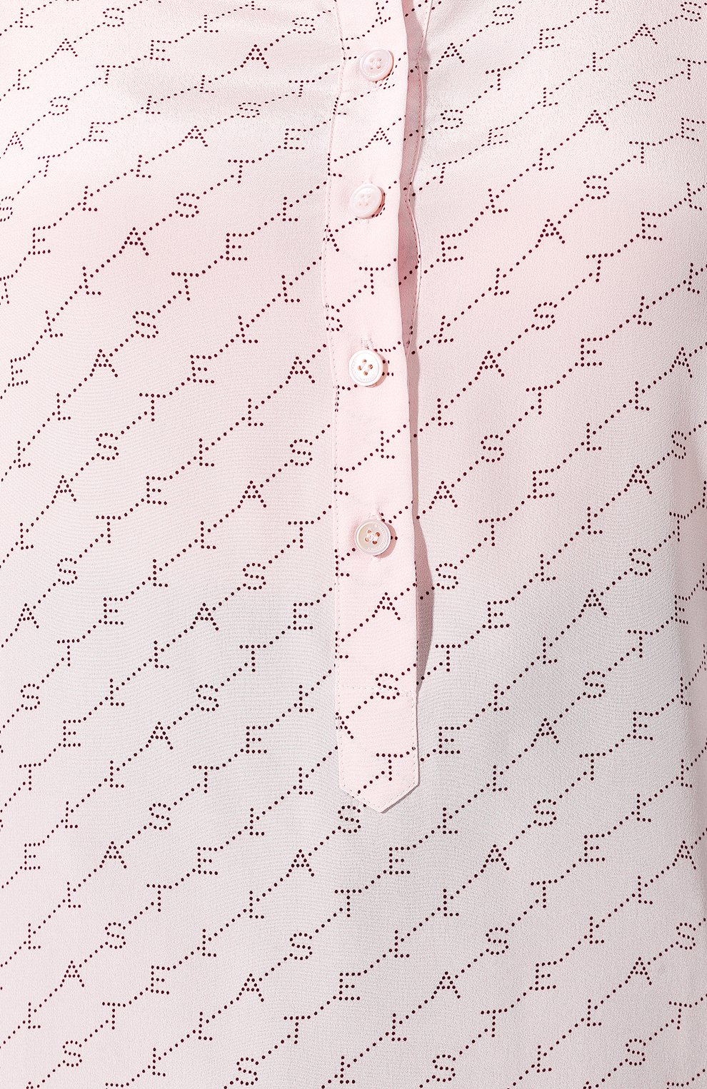 Шелковая блузка STELLA MCCARTNEY розового цвета по цене 59150 руб., арт. 531885/SNA13, фото 5 Шелковая блузка STELLA MCCARTNEY, арт. 531885/SNA13, фото 5