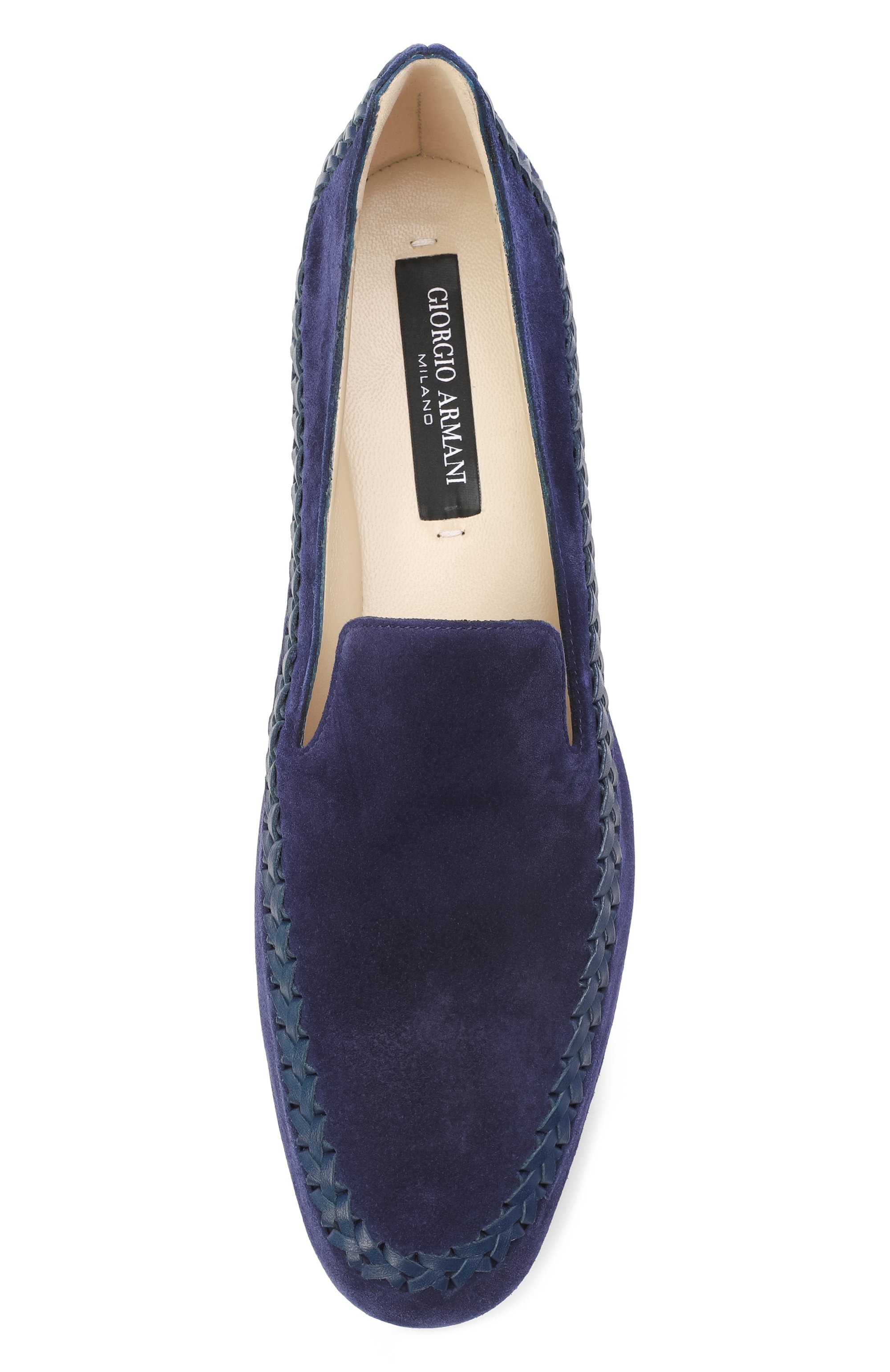 Замшевые лоферы GIORGIO ARMANI, арт. GW002806/AF23557, фото 6