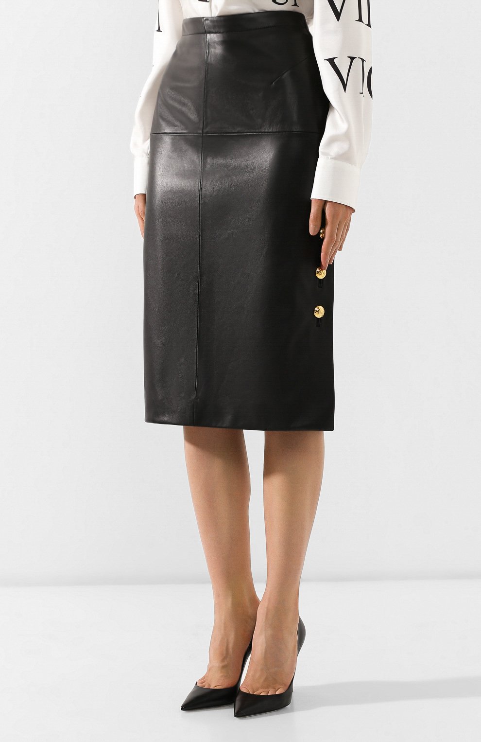 Кожаная юбка ESCADA, арт. 5029851, фото 3