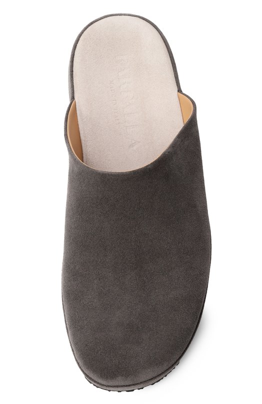 Замшевые домашние туфли Farfalla F9/SUEDE Серый  F9/SUEDE Фото 6