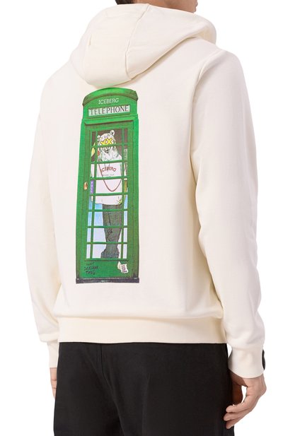 Хлопковое худи ICEBERG, арт. E045/6317, фото 4