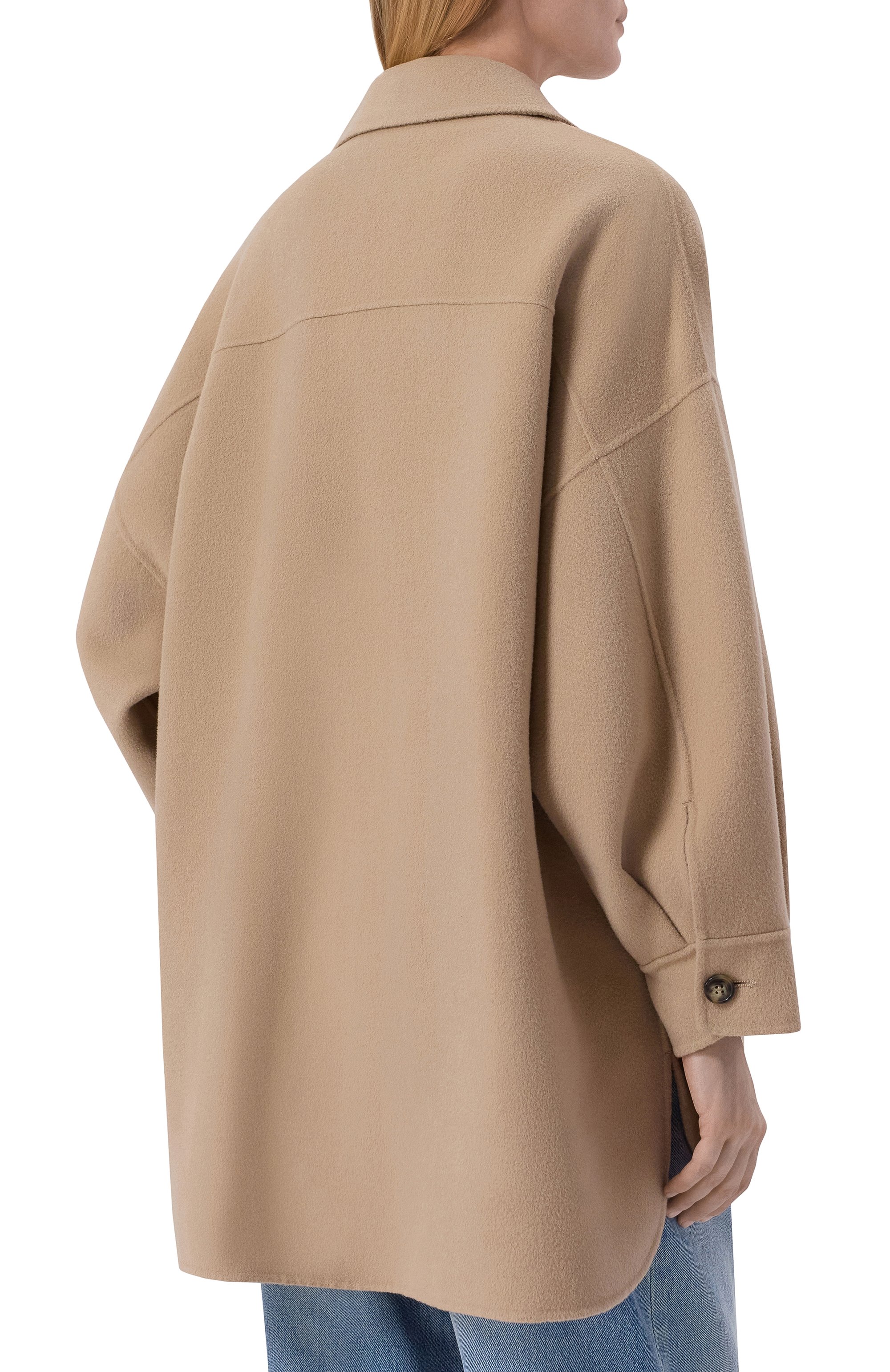 Шерстяная куртка-рубашка WEEKEND MAX MARA, арт. WKDLASER, фото 4