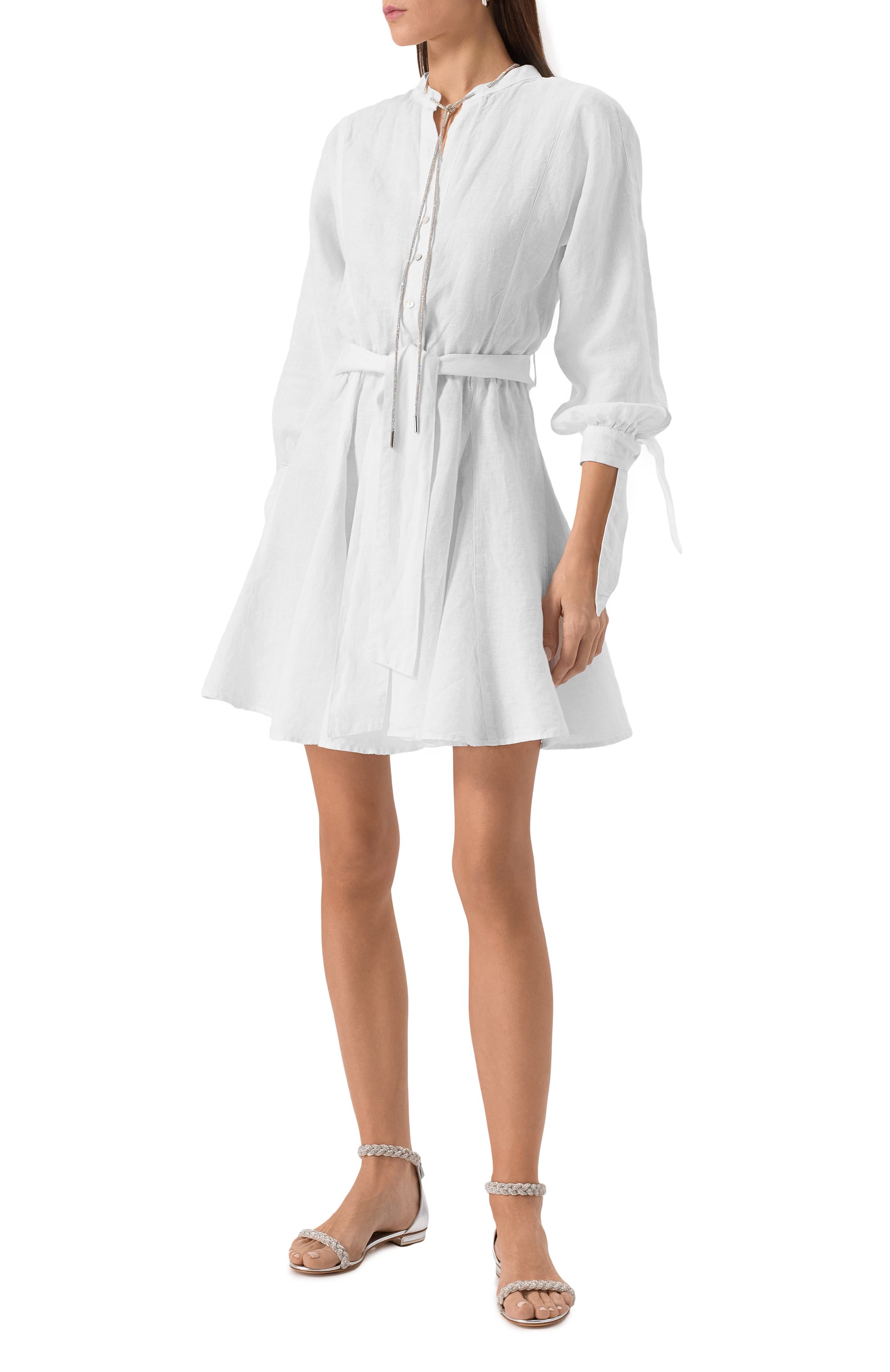 Льняное платье 120% LINO, арт. 32ALIW4PJ2/000F753, фото 2