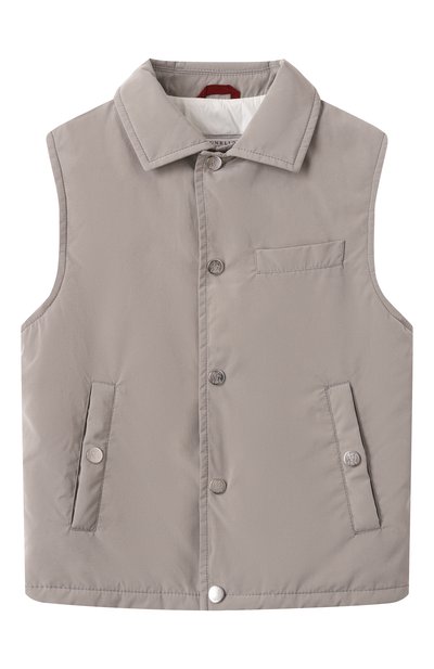 Утепленный жилет BRUNELLO CUCINELLI, арт. BD479J134B