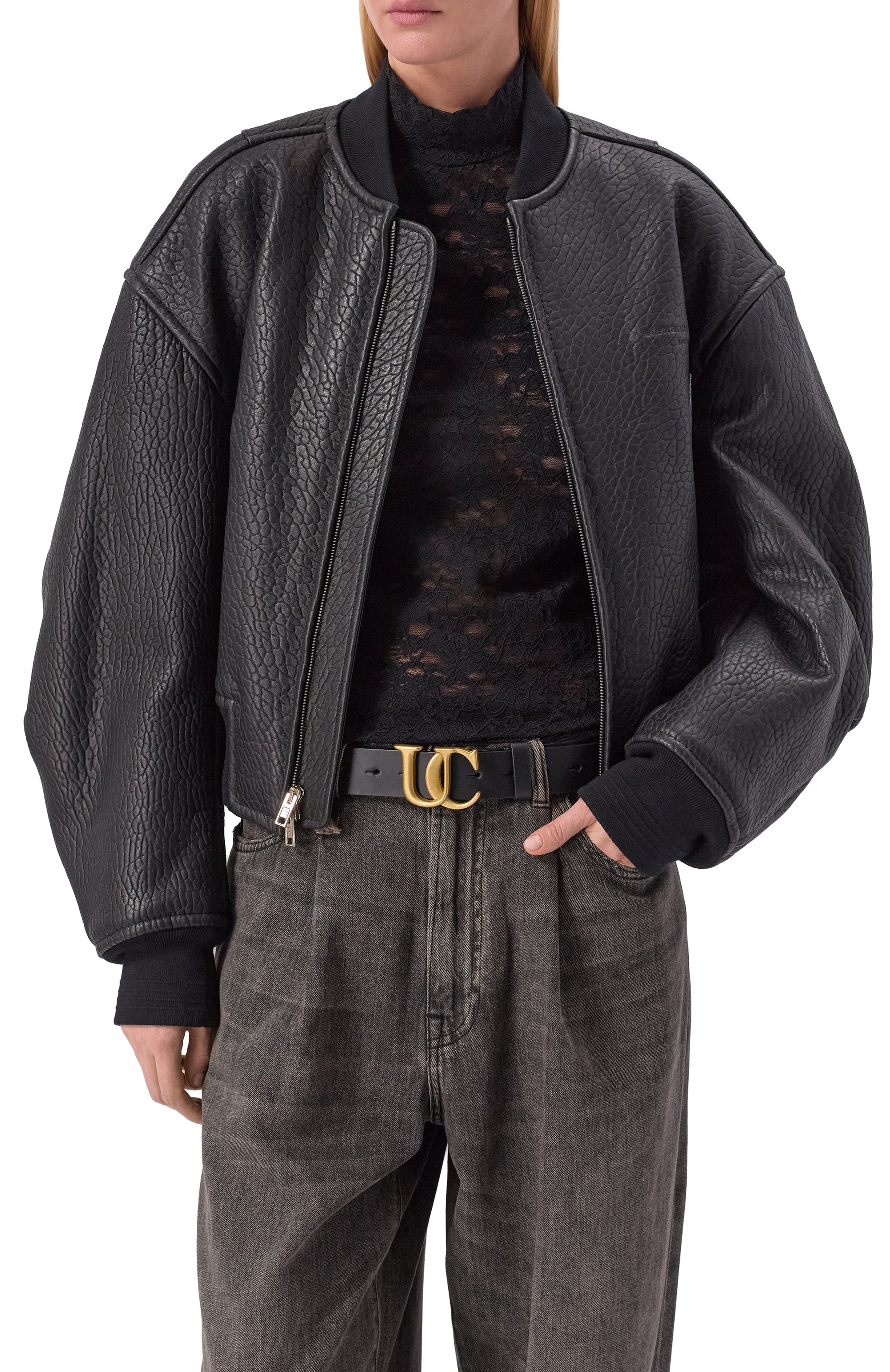 Кожаный ремень UNDERCOVER, арт. UC2E1W02, фото 2