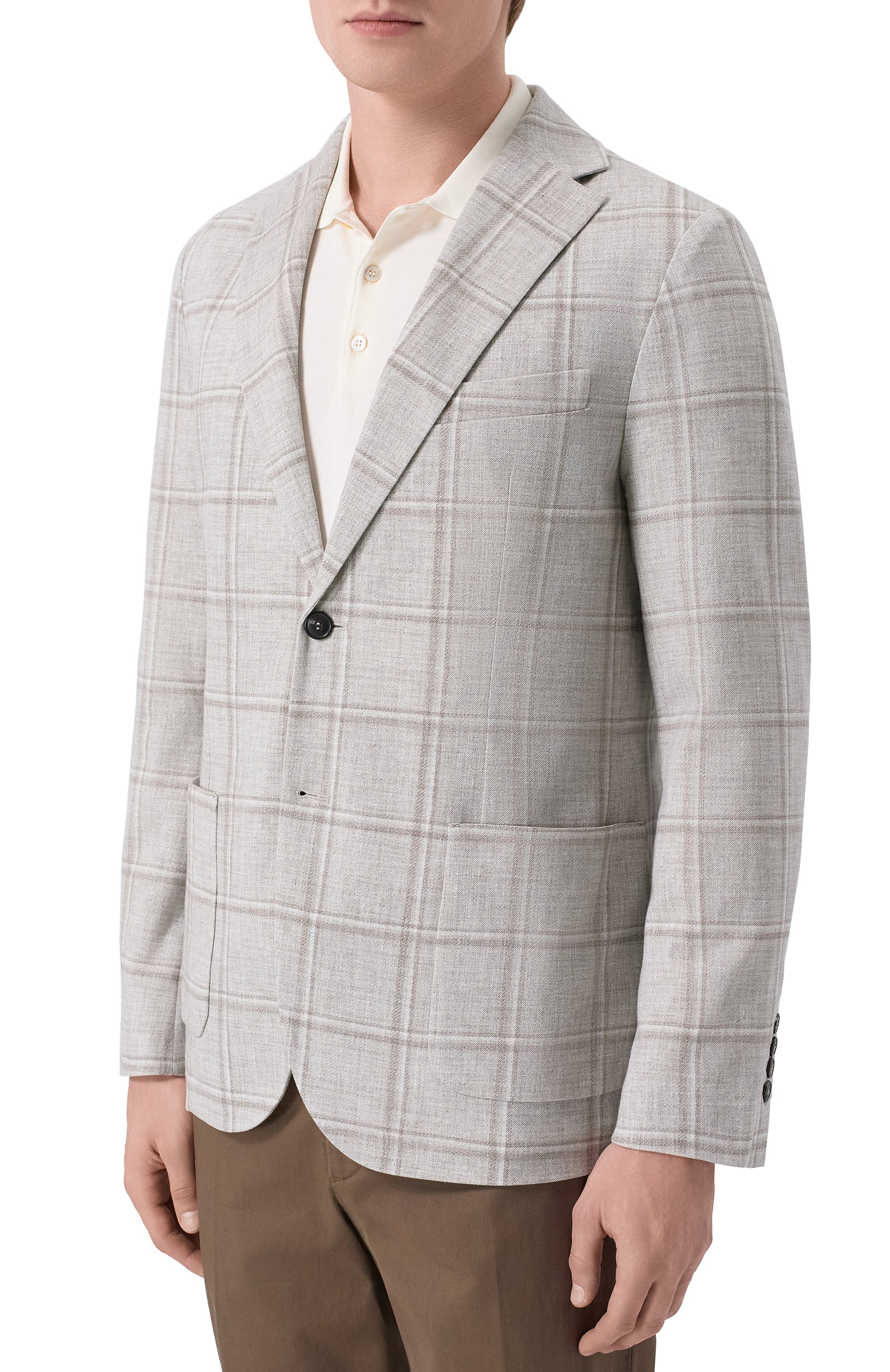 Хлопковый пиджак CIRCOLO 1901, арт. CN5233, фото 3