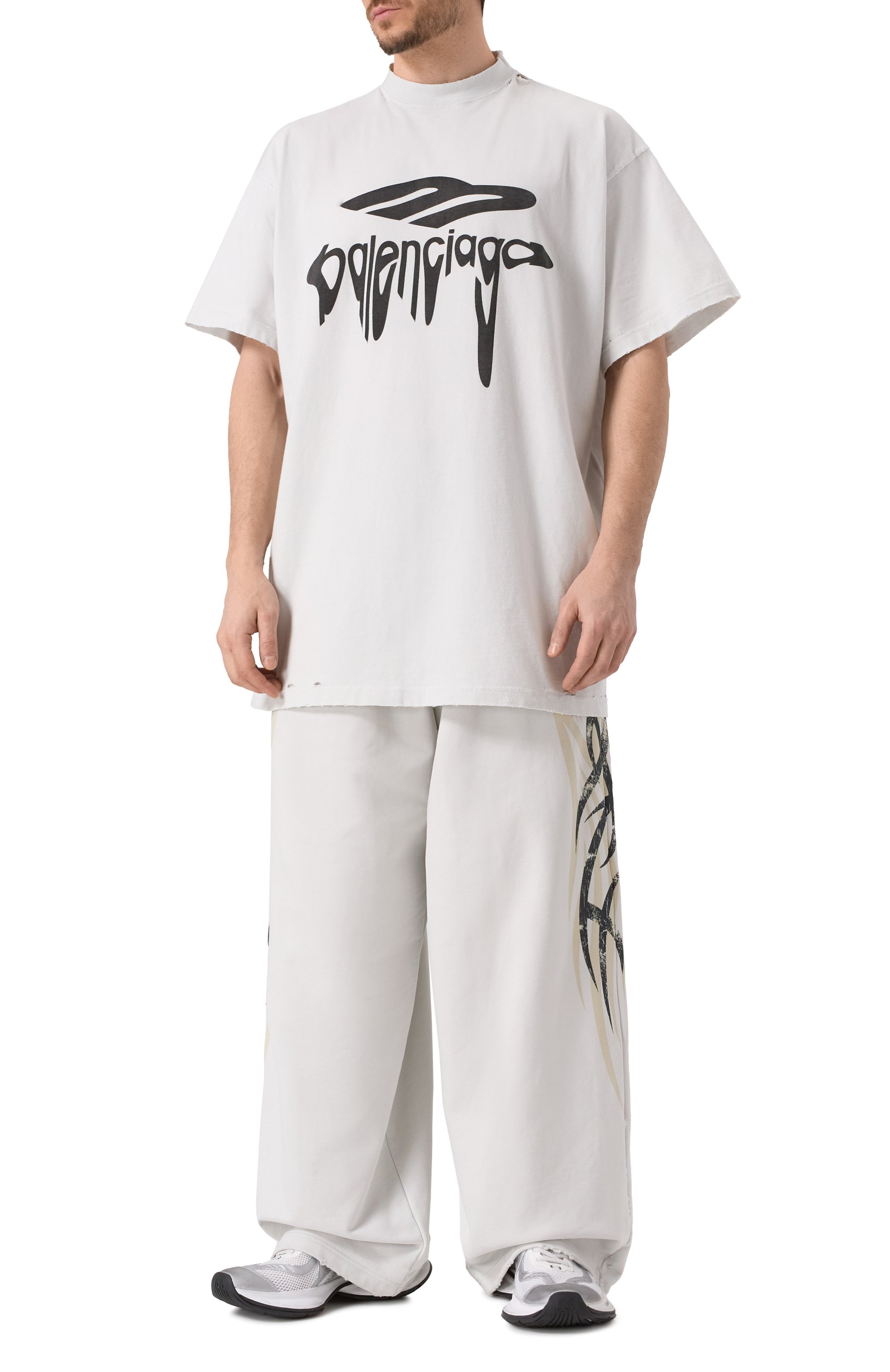 Хлопковая футболка BALENCIAGA, арт. 787349/TRVS8, фото 2