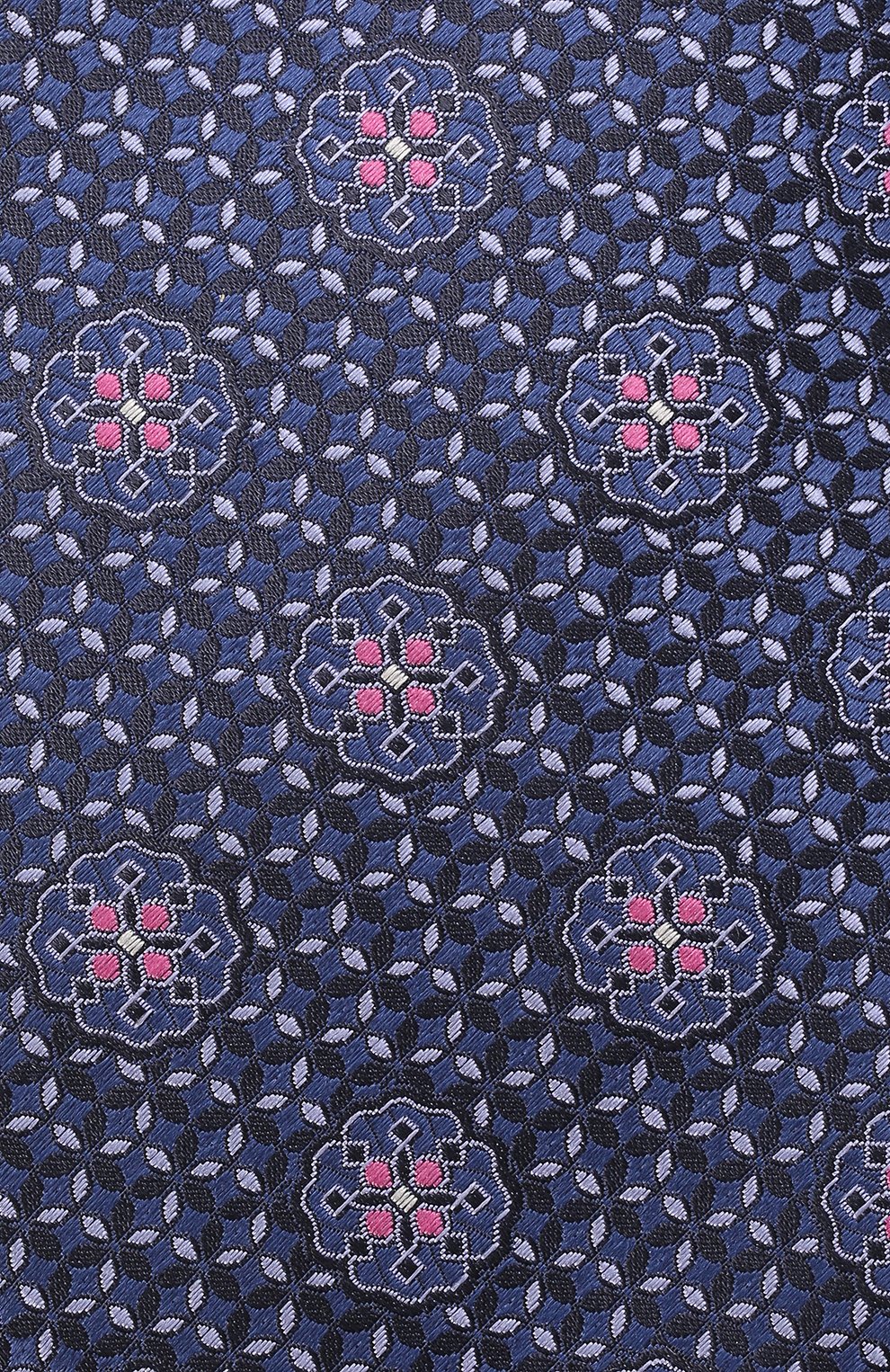 Шелковый галстук CANALI синего цвета по цене 14650 руб., арт. 18/HJ03405, фото 4 Шелковый галстук CANALI, арт. 18/HJ03405, фото 4