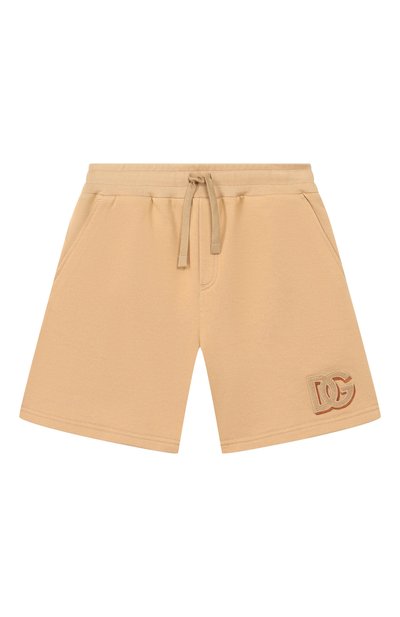 Хлопковые шорты DOLCE & GABBANA, арт. L4JQU6/G7PR0_001