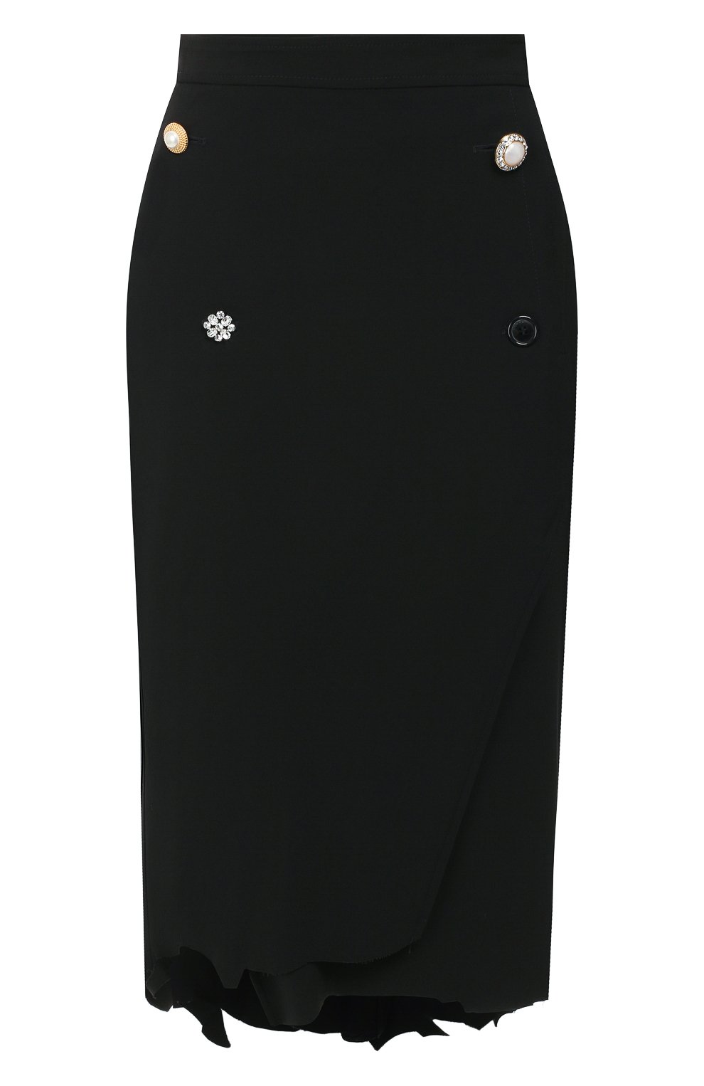 Юбка из смеси вискозы и шерсти VETEMENTS, арт. WAH20SK400/BLACK, фото 1