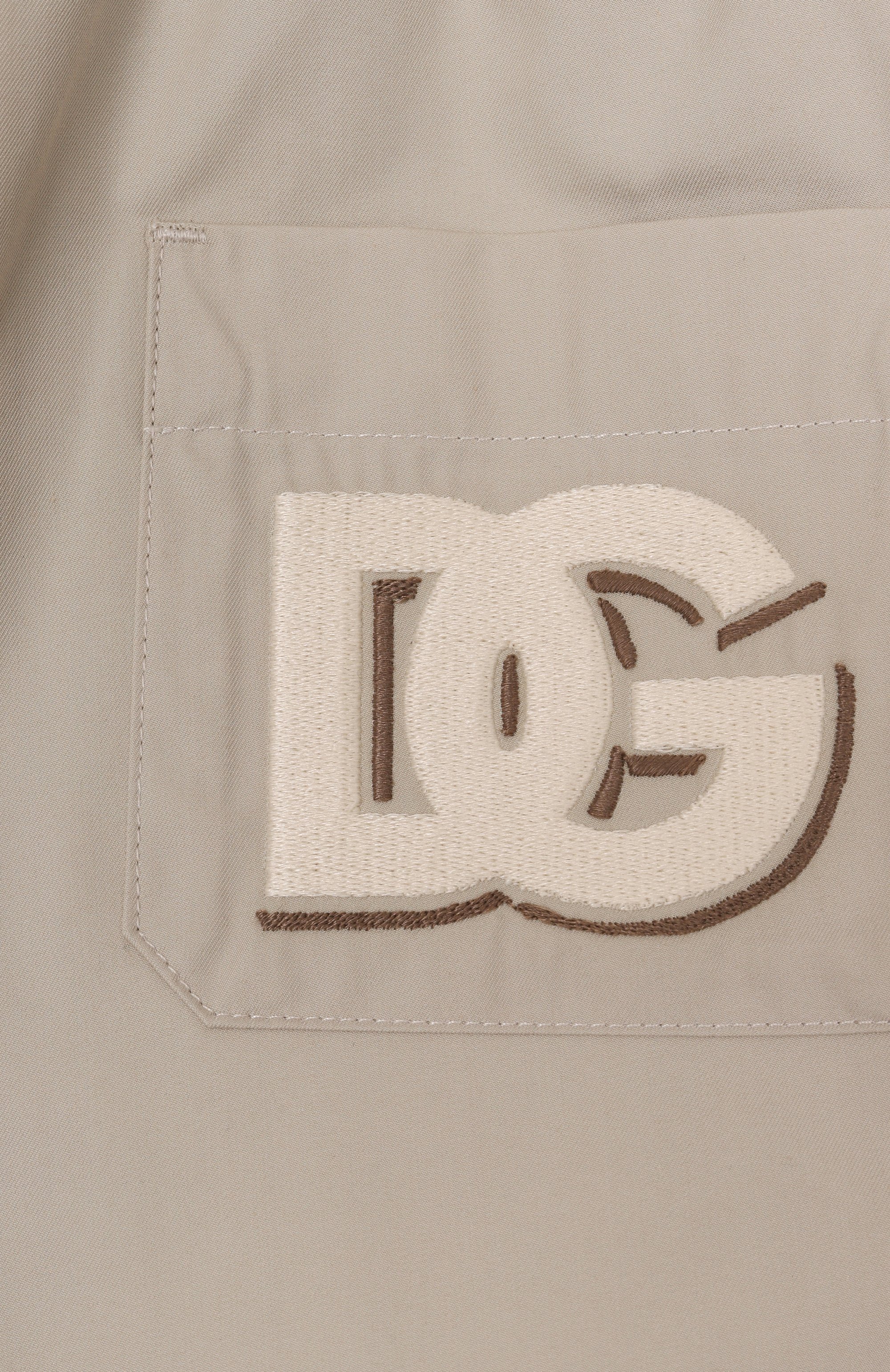 Хлопковые шорты DOLCE & GABBANA, арт. L43Q65/HUMRB/8-14, фото 3