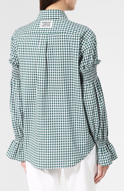Хлопковая рубашка BURBERRY, арт. 4548962, фото 4