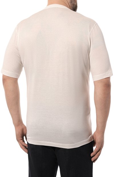Хлопковая футболка ZILLI, арт. MBZ-NT540-0PTI1/MC01/62-64, фото 4