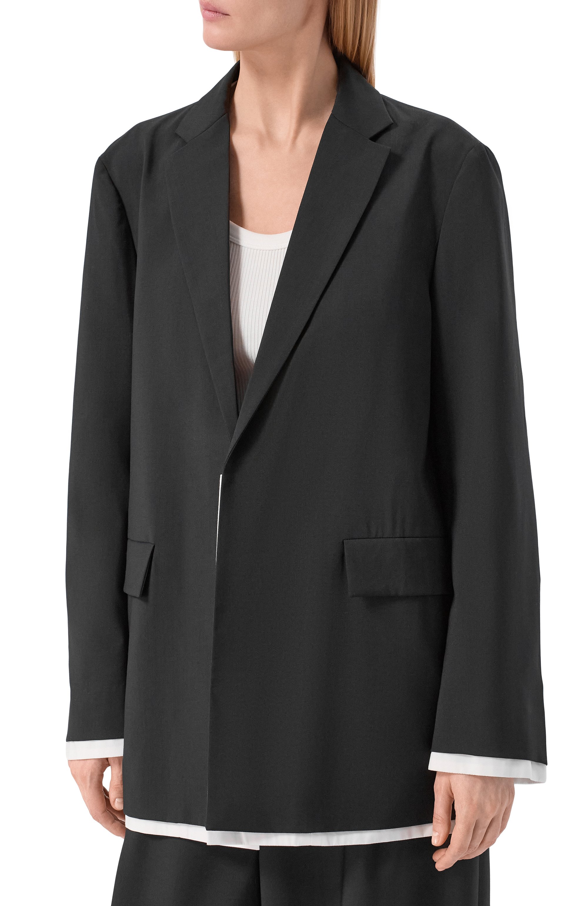 Шерстяной жакет N21 черного цвета по цене 110000 руб., арт. L063/3016, фото 3 Шерстяной жакет N21, арт. L063/3016, фото 3