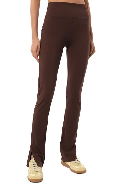 Хлопковые брюки COSY SUNDAY темно-коричневого цвета по цене 34600 руб., арт. H1LT118EU., фото 3 Хлопковые брюки COSY SUNDAY, арт. H1LT118EU., фото 3