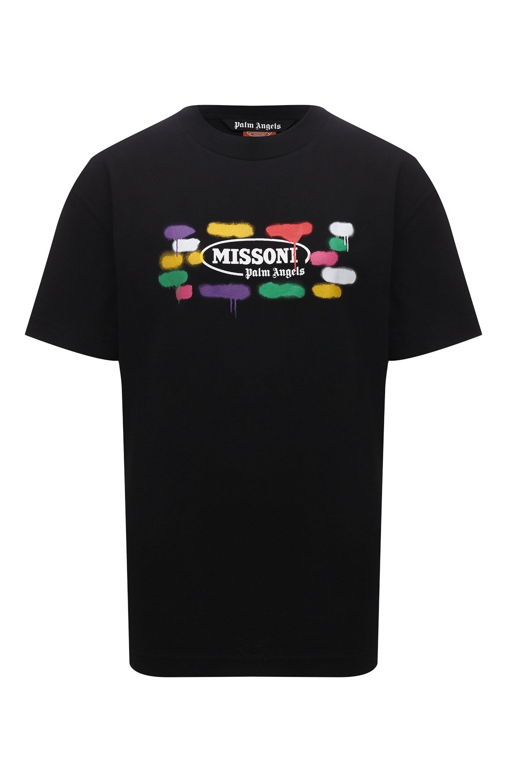 希少品 Palm Angels Missoni カラフル フリンジ Tシャツ T-shirt PALM ANGELS x MISSONI printed oversize bianca – MASCARO