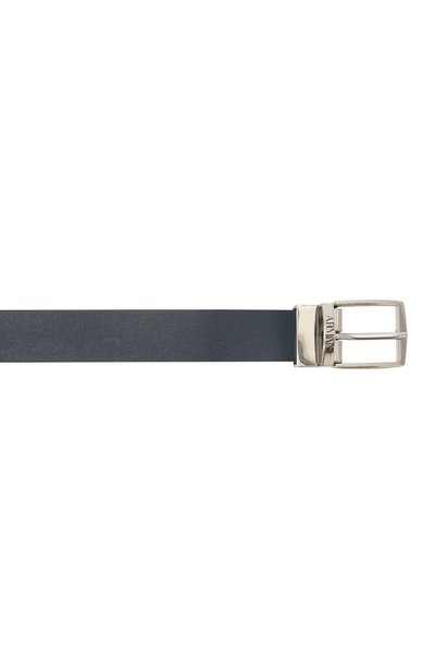 Двусторонний ремень EMPORIO ARMANI темно-синего цвета по цене 9985 руб., арт. 401520/3F560, фото 3 Двусторонний ремень EMPORIO ARMANI, арт. 401520/3F560, фото 3