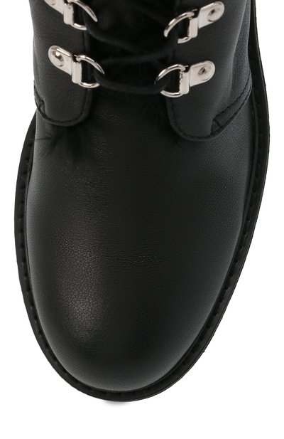 Кожаные ботинки GIUSEPPE ZANOTTI DESIGN черного цвета по цене 127000 руб., арт. I070009/009, фото 5 Кожаные ботинки GIUSEPPE ZANOTTI DESIGN, арт. I070009/009, фото 5