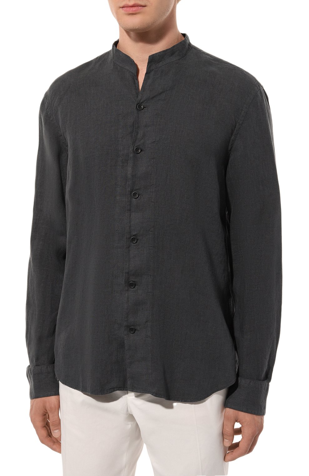 Льняная рубашка HANNES ROETHER, арт. T029PAS.608, фото 3