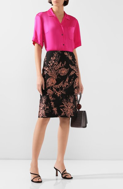 Юбка DRIES VAN NOTEN черного цвета по цене 29300 руб., арт. 201-30802-9357, фото 2 Юбка DRIES VAN NOTEN, арт. 201-30802-9357, фото 2