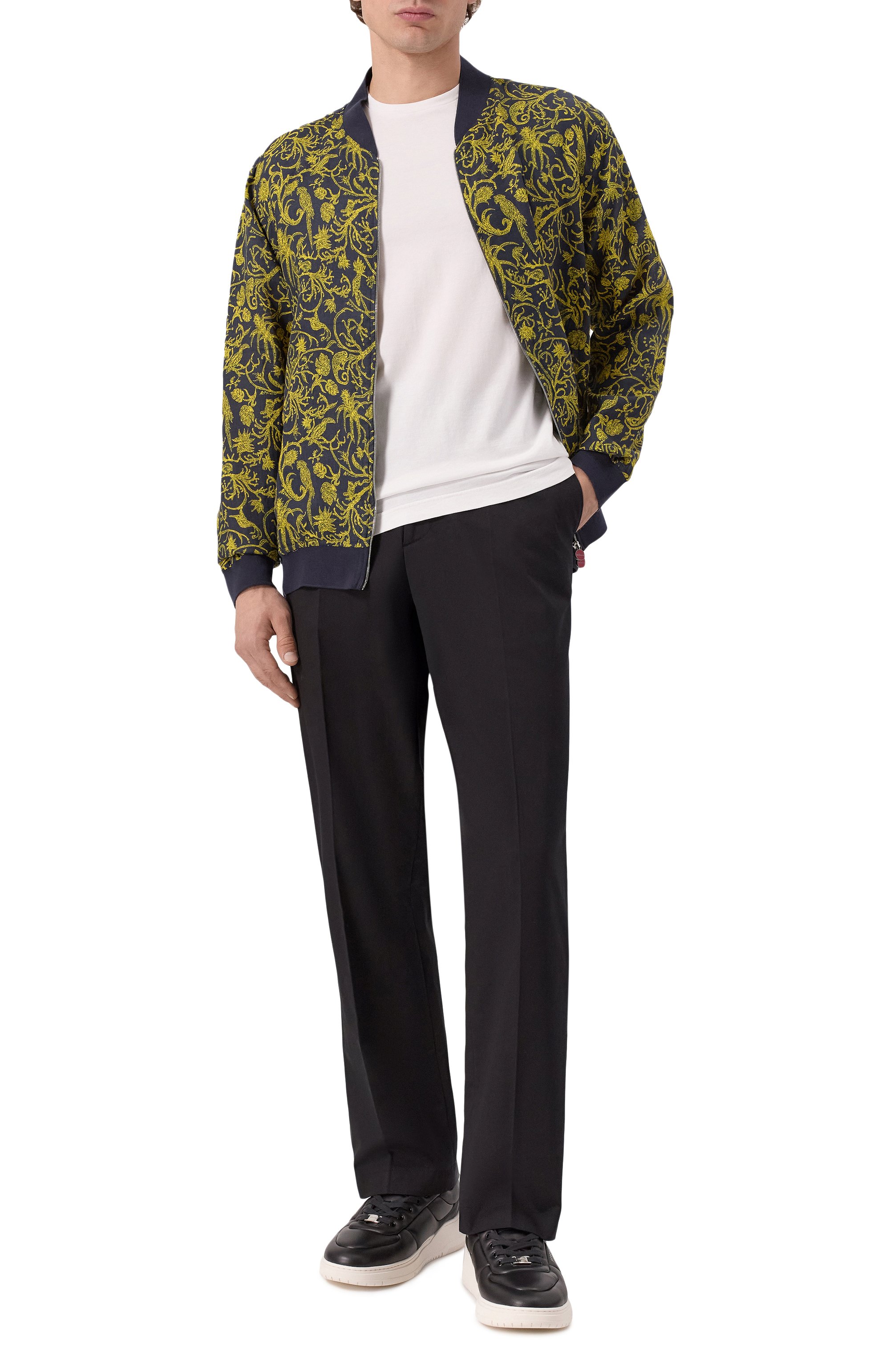 Кожаные кеды caro FERRAGAMO, арт. 774865, фото 2