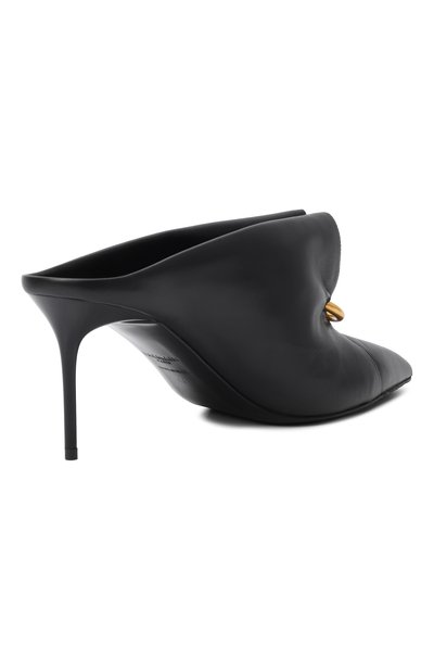 Кожаные мюли BALMAIN, арт. GN1UR192/LNAP, фото 5