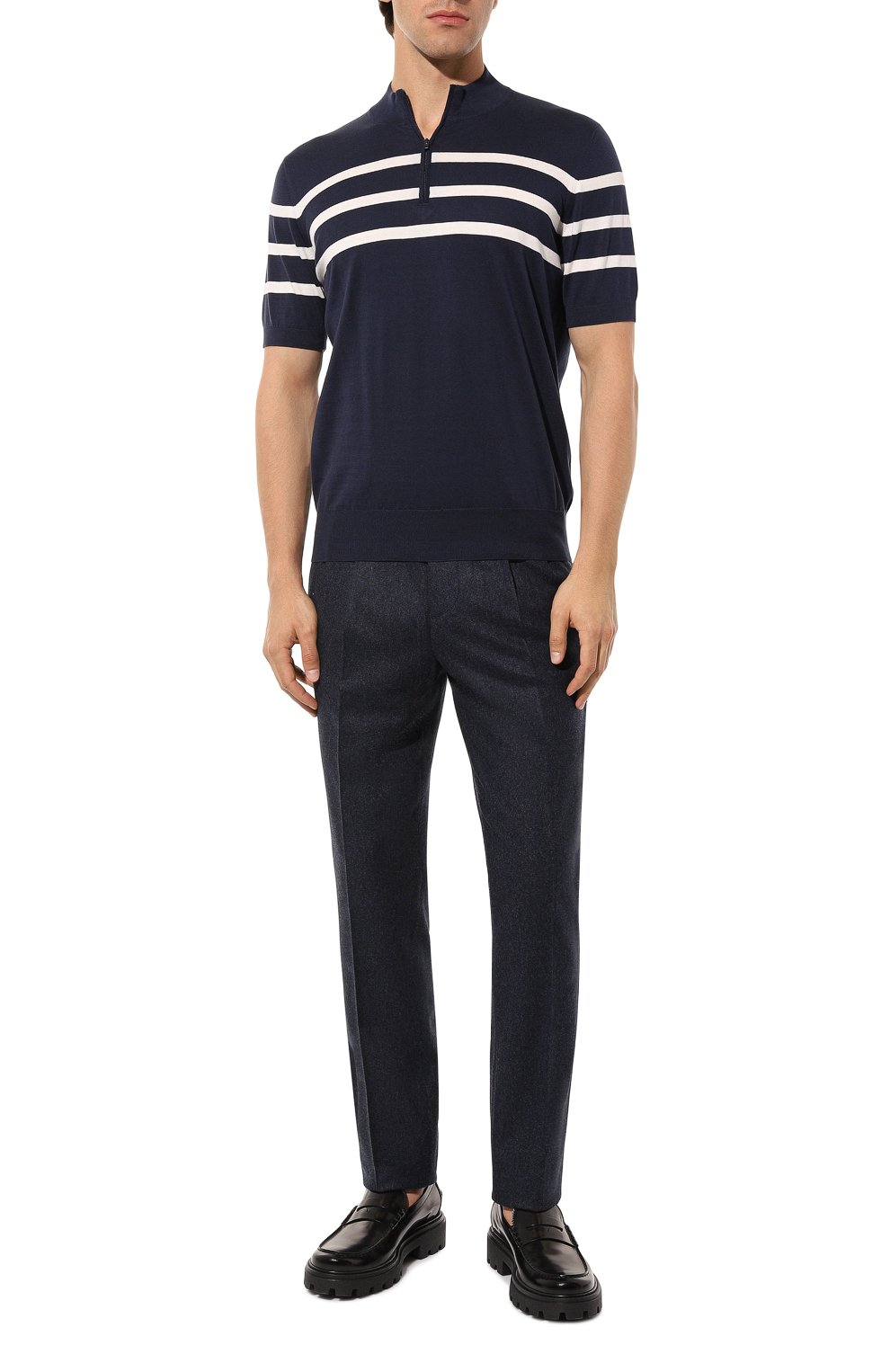 Хлопковый джемпер BRUNELLO CUCINELLI, арт. M2980B6223, фото 2