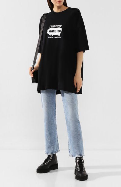 Хлопковая футболка VETEMENTS, арт. UAH20TR679/W, фото 2