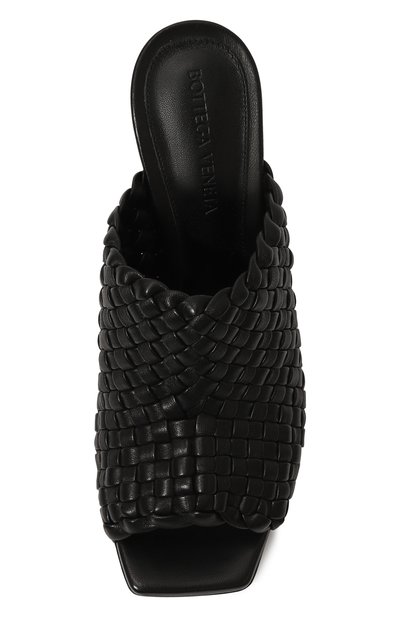 Кожаные мюли knot BOTTEGA VENETA, арт. 754143V2P50 1000, фото 4