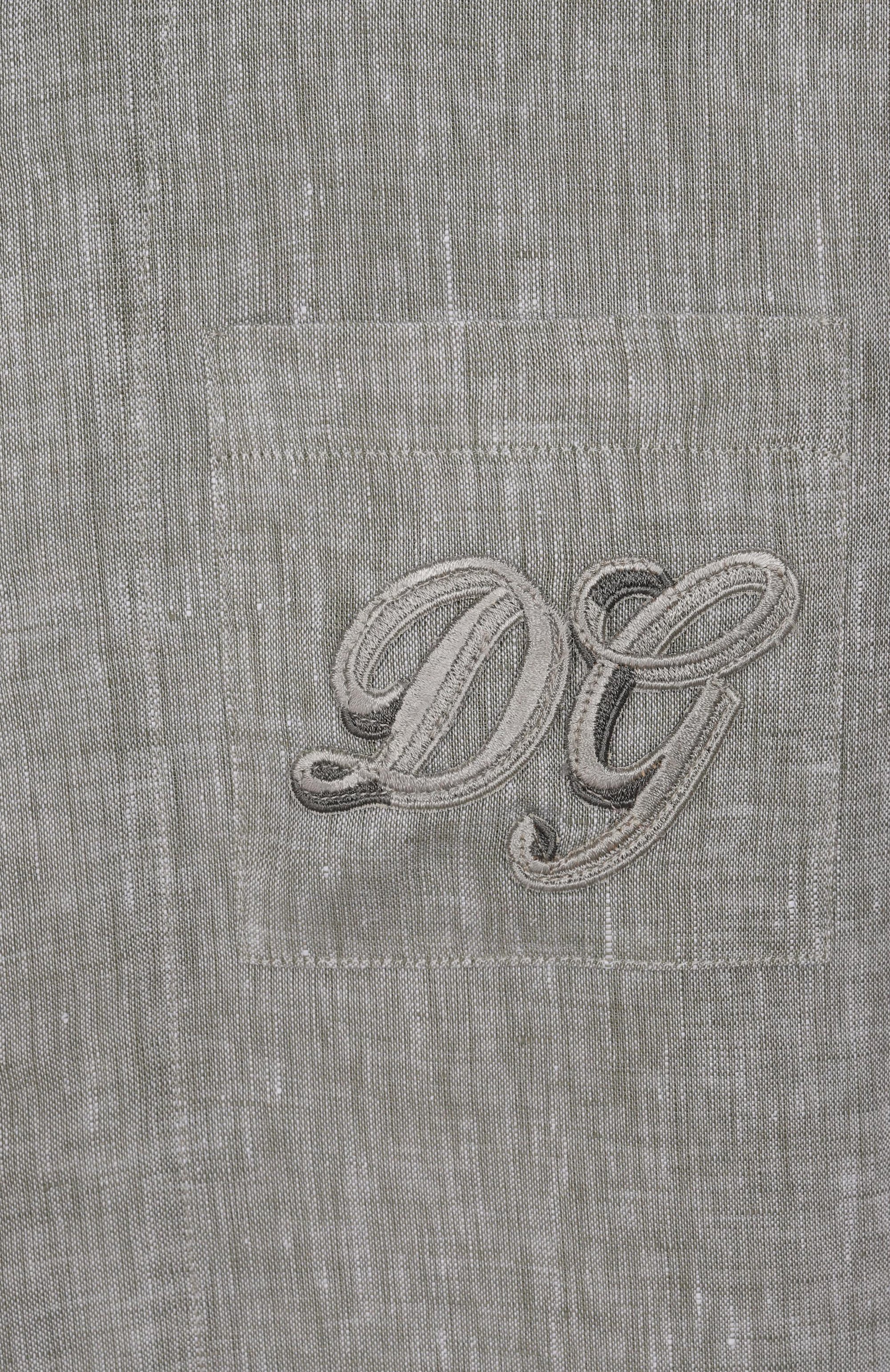 Льняная рубашка DOLCE & GABBANA, арт. L44S24/FU4LG, фото 3