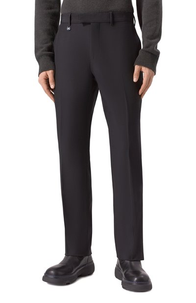 Шерстяные брюки BURBERRY, арт. 8101112, фото 3