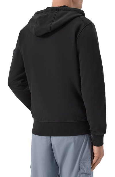 Хлопковая толстовка STONE ISLAND черного цвета по цене 49950 руб., арт. K2S156100061/S0051, фото 4 Хлопковая толстовка STONE ISLAND, арт. K2S156100061/S0051, фото 4