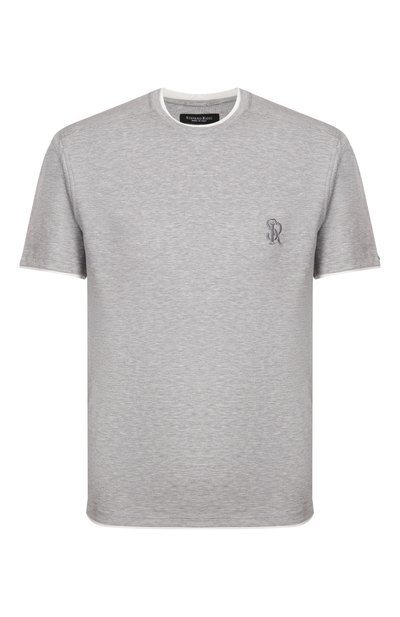 Мужская хлопковая футболка STEFANO RICCI, арт. MNH5204470/TE0001