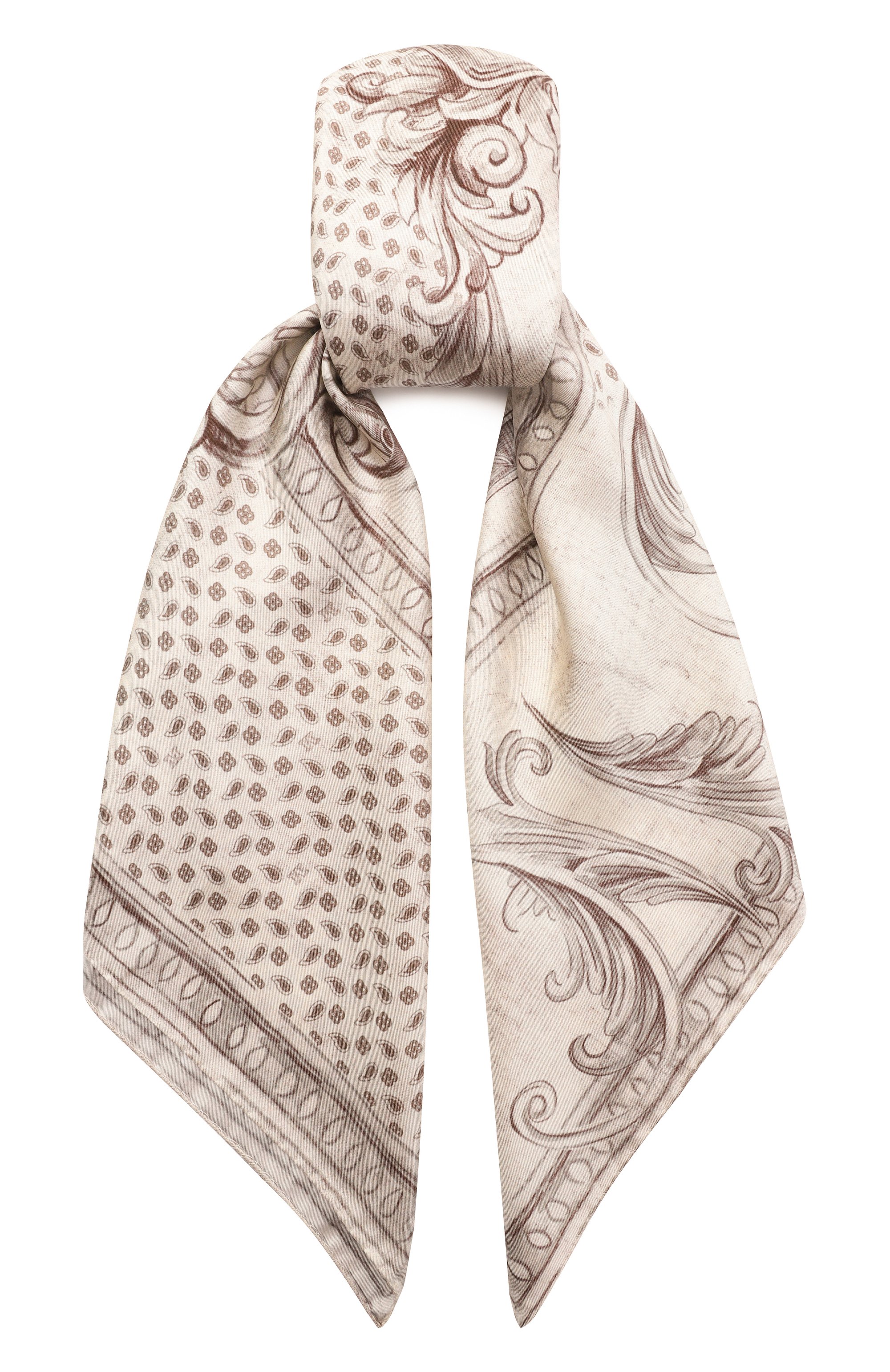 Шелковый платок MAX MARA, арт. MXACARRE90W3, фото 1